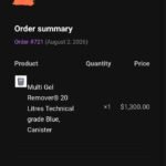 Recent Orders & Deliveries