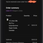 Recent Orders & Deliveries